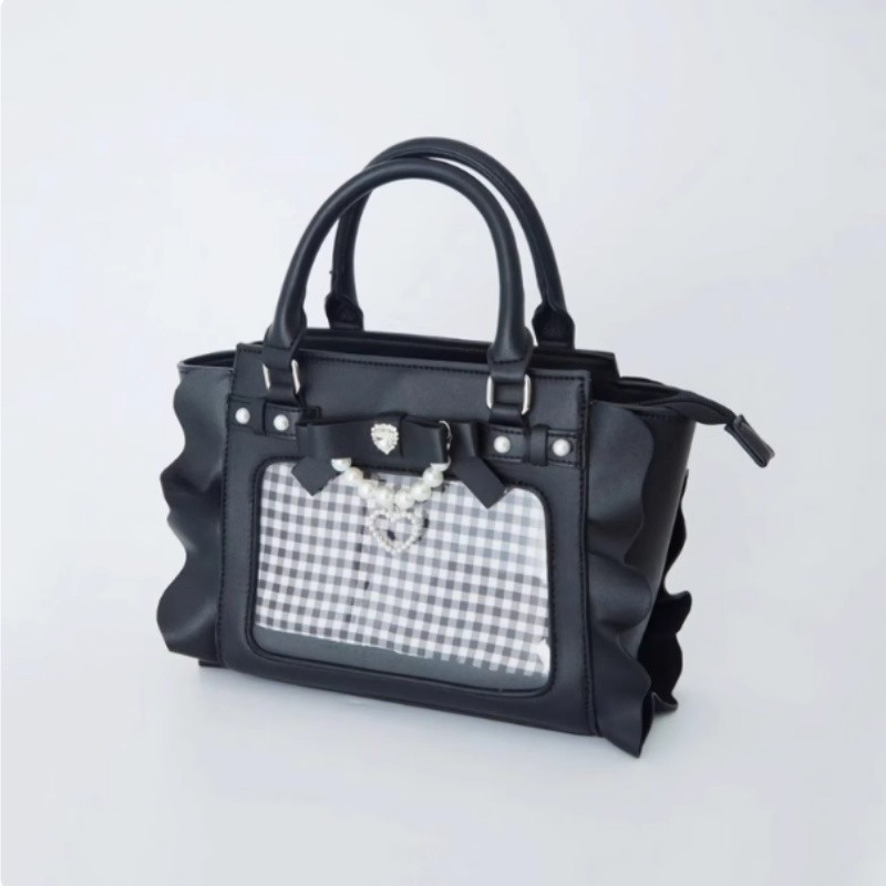 Lolita Transparent Itabag Bag Handbag Girl Shoulder Messenger Crossbody Bag Gift
