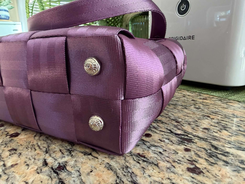 HARVEYS Seatbelt EGGPLANT PURPLE Medium TOTE Purse / SEATBELTBAG / Shoulder / gallery
