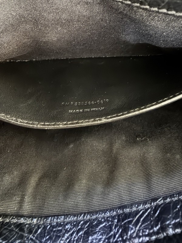 Saint Laurent Niki baby vintage leather black gallery