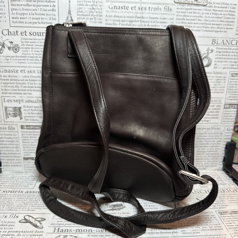 Cape Cod Leather Shoulder Hand Bag One Strap Travel Office Very Clean gallery