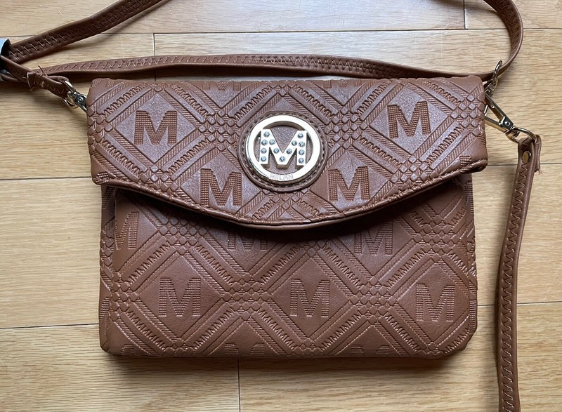 Mkf Collection Milan M Signature Women’s Brown Crossbody Bag Purse gallery