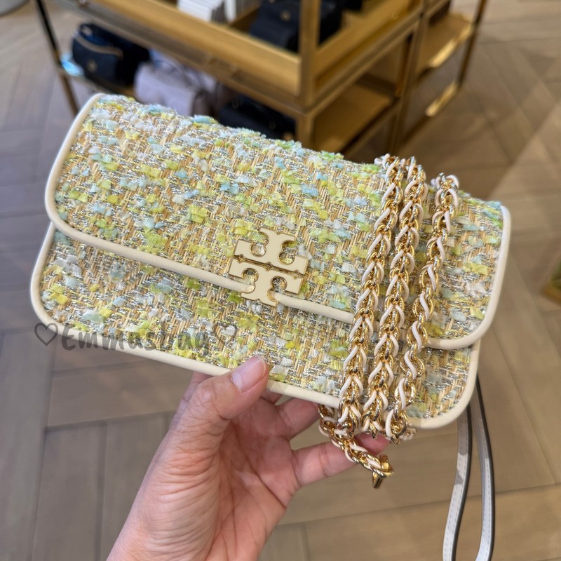 Tory Burch Britten Chain Wallet Wristlet Crossbody 180091 $535