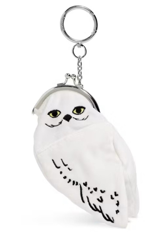 Vera Bradley x Harry Potter Forbidden Forest Hedwig Owl Bag Charm Coin Purse