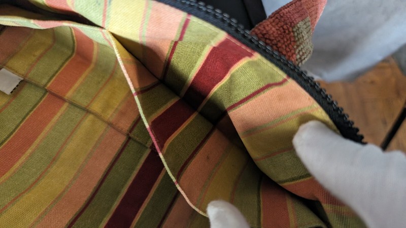 Vintage Maruca Design Denim and Tapestry Shoulder Bag - Unique and Stylish gallery