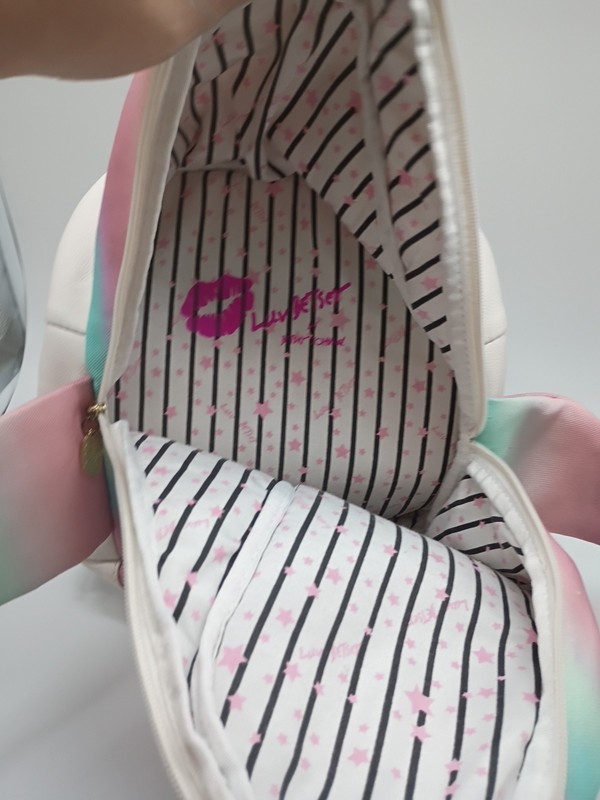 Love Betsey By Betsey Johnson Pastel Ombre Shark Backpack gallery