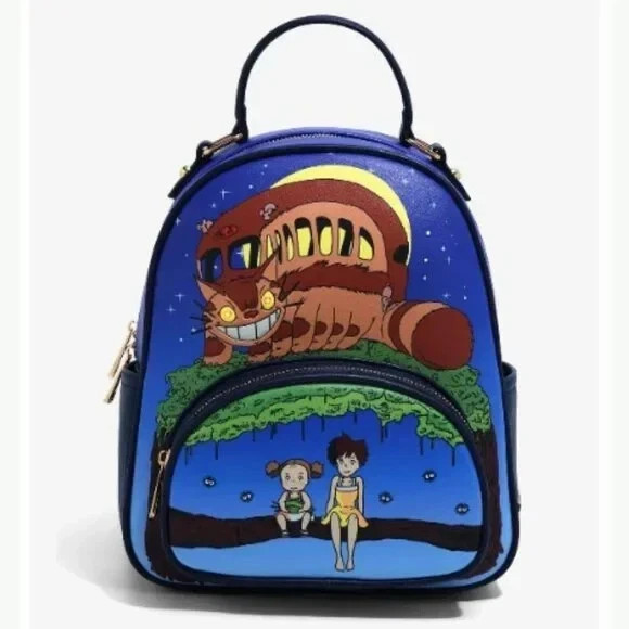 Our Universe Studio Ghibli My Neighbor Totoro Night Catbus Light Up Backpack