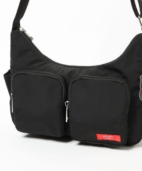 【Honda×Kuromi】Water-repellent shoulder bag with charm / 640904 gallery