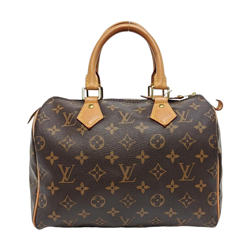 Louis Vuitton Speedy 25 Classic Monogram Canvas Shoulder Bag – Good #15VQ0M8