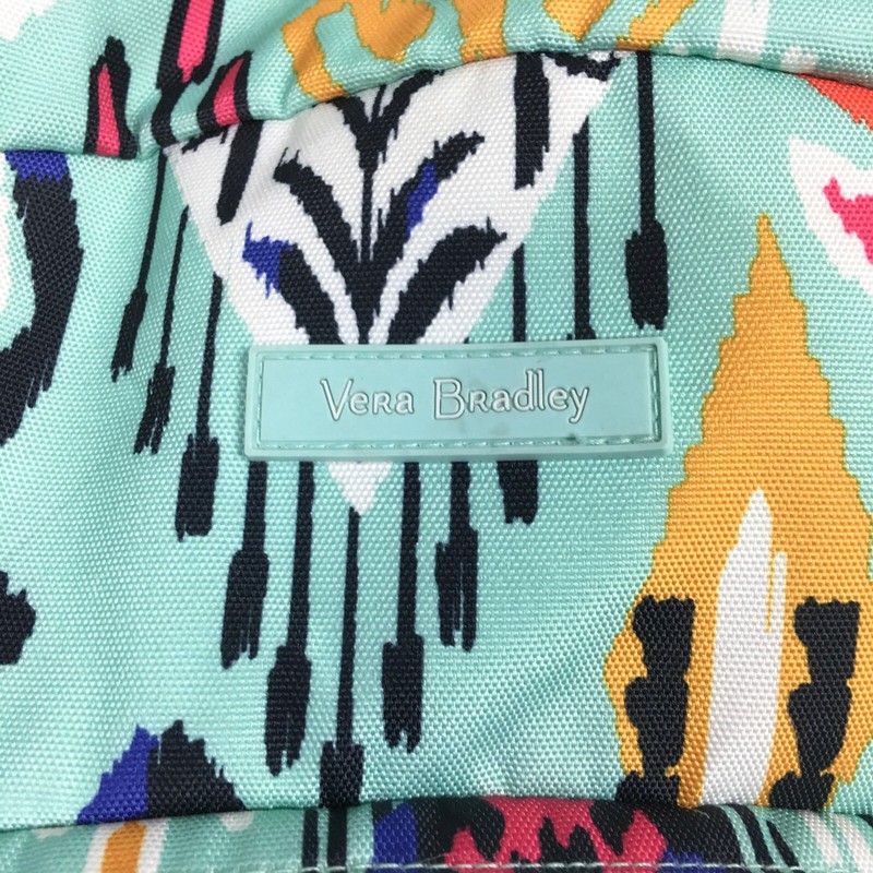 Vera Bradley Essential Backpack Pueblo Green Multi Southwest Aztec Laptop Travel gallery