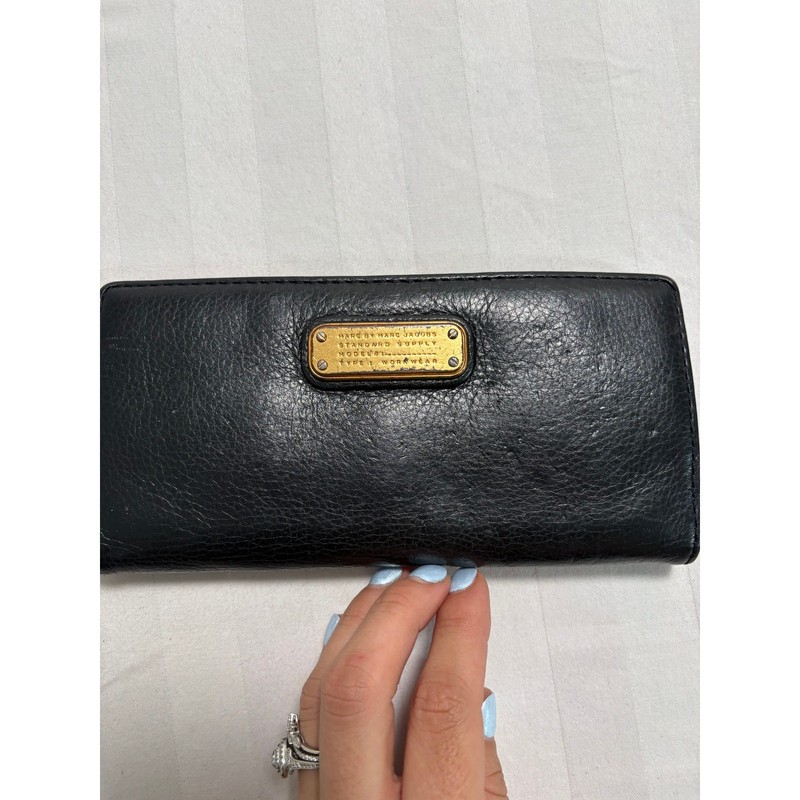 Marc by Marc Jacobs Standard Supply Black Leather Wallet