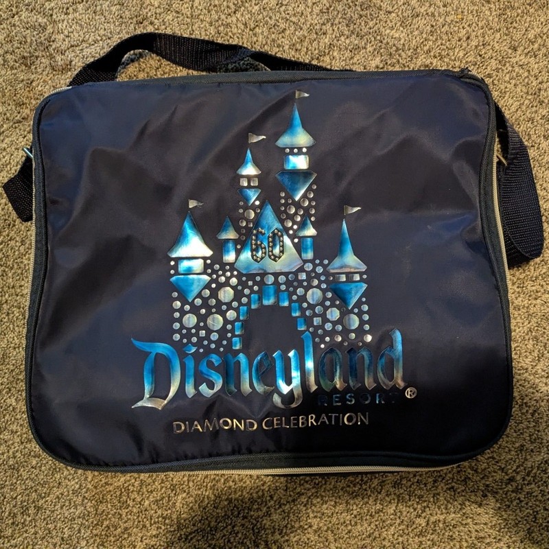 Disneyland Resort Diamond Celebration Pin Trading Bag
