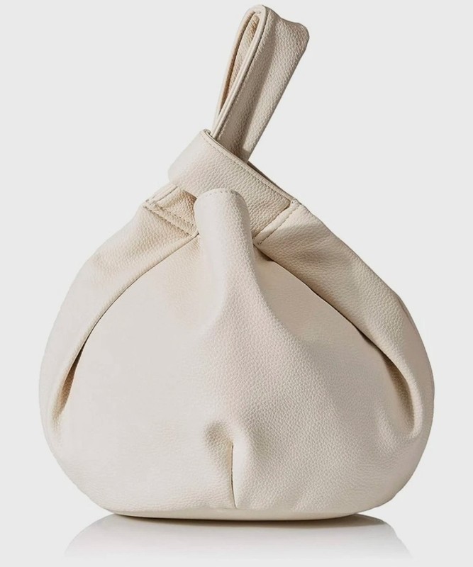 NWT- The Drop Avalon Small Ivory White Tote Bag Purse Hand Wrist Satchel Travel