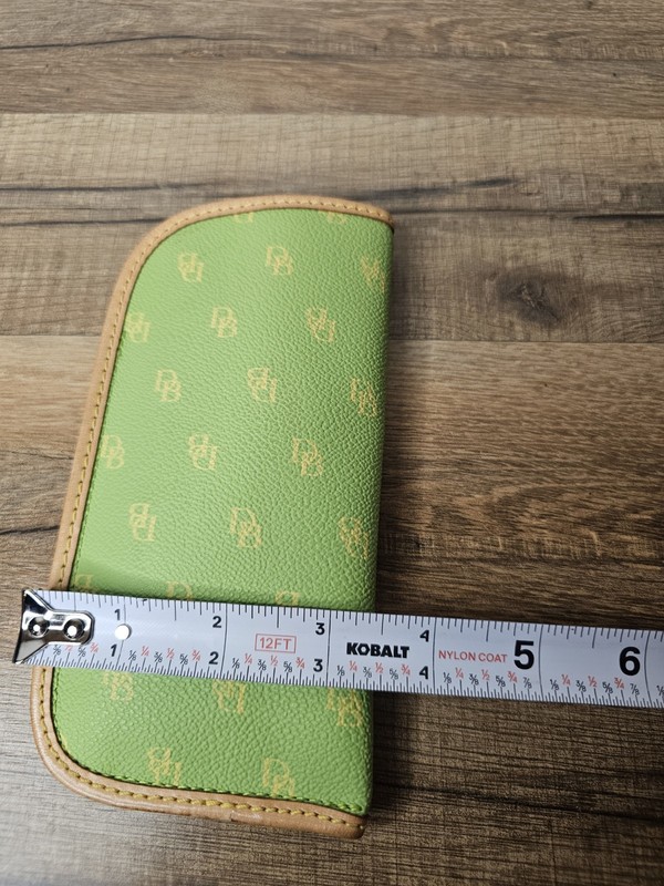 Vintage Leather Dooney & Bourke Logo Eyeglass Sunglass Soft Case gallery