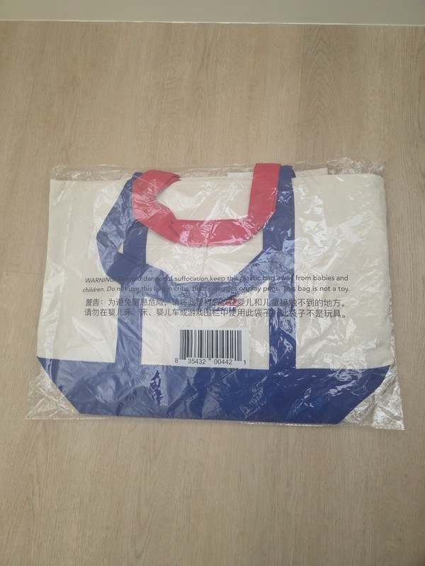 CHINA exclusive Costco canvas tote bags (2-pack Large&Mini) gallery