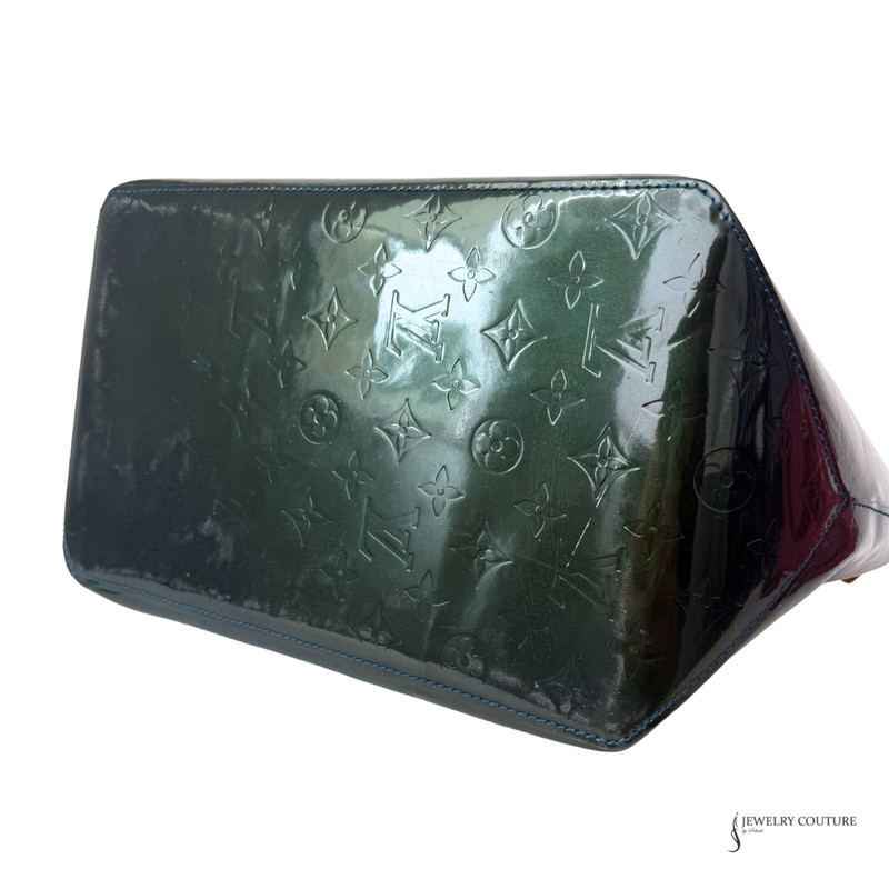 Louis Vuitton Bellevue GM Monogram Vernis Patent Leather Tote Bag in Bleu Nuit gallery