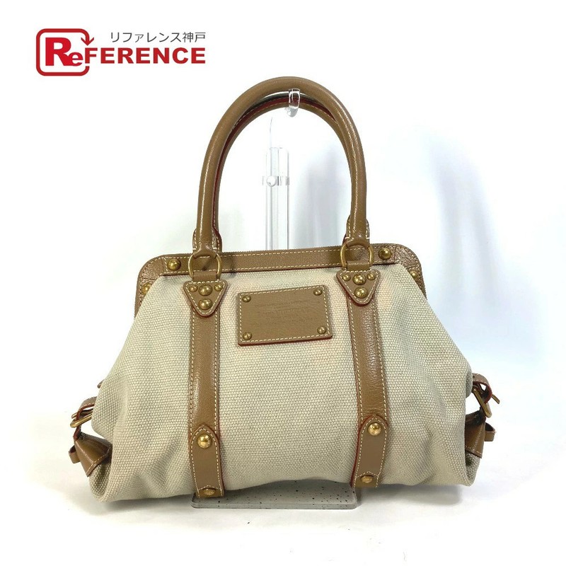 Louis Vuitton M48827 Antigua Sac De Nuit Pm Toal Trianon Bag Shoulder Handbag Ca