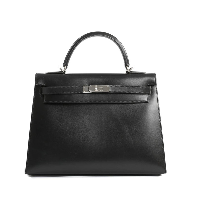 Hermes Kelly 32 Handbag Black H 2004 r30_0603