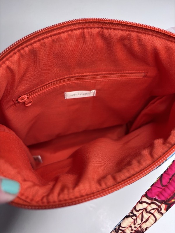 Vera Bradley Outlet Slouchy Bucket Shoulder Bag Midday Garden NWT gallery
