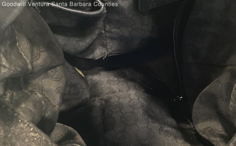 Michael Kors Uptown Astor Black Studded Leather Shoulder Crossbody Purse gallery