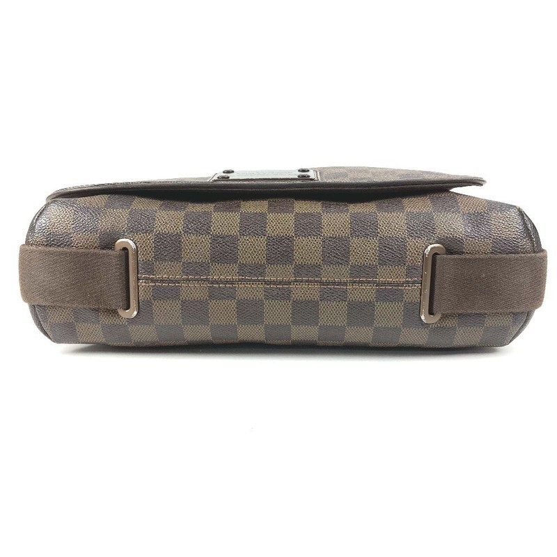 LOUIS VUITTON Damier Brooklyn MM Messenger Crossbody Shoulder Bag N51211 Brown gallery