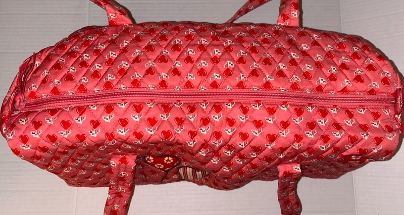 Vera Bradley Peanuts Love Is In The Air Snoopy Small Duffel Bag Carry On NWT gallery