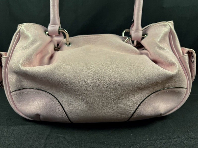 Juicy Couture juicy crown satchel pink. Please Read Description gallery
