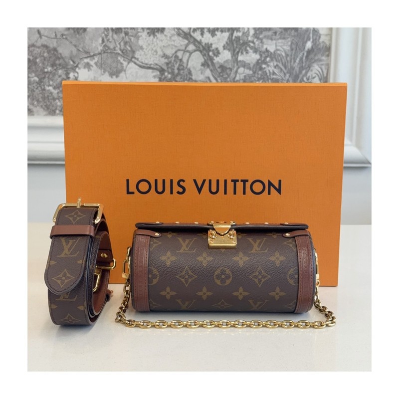 Authentic Louis Vuitton Papillon Trunk Monogram Canvas Crossbody Brown eBay AG
