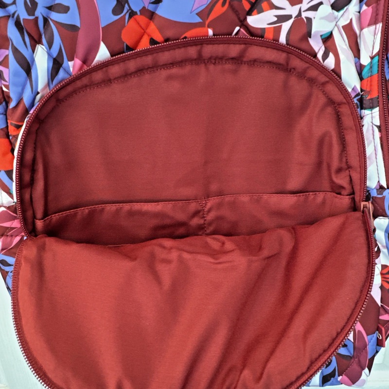 NWT Vera Bradley Essential Large Backpack Bow Show NEW School Book Bag Travel gallery