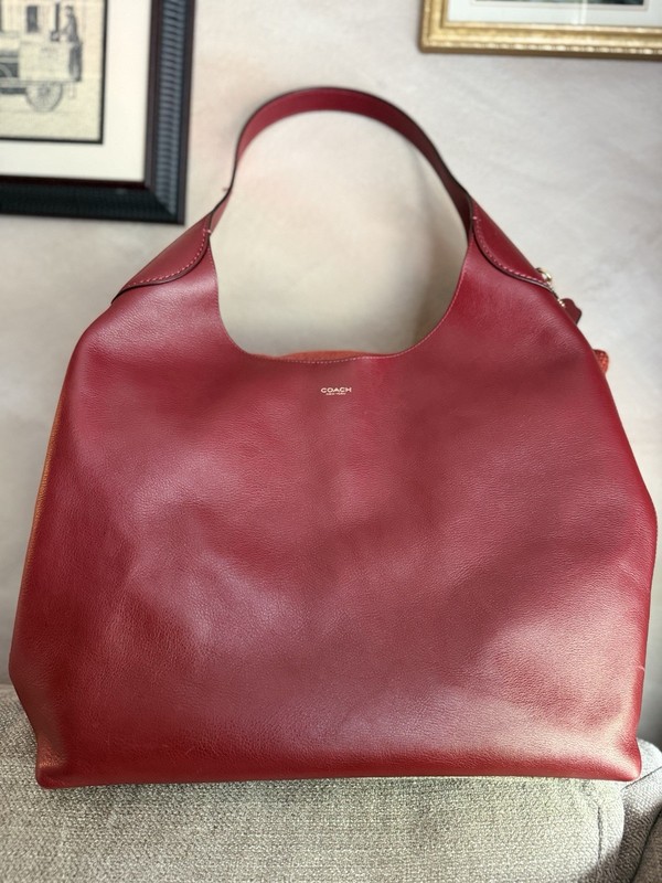 Coach Brooklyn 39 discontinued color Dark Ruby make offer