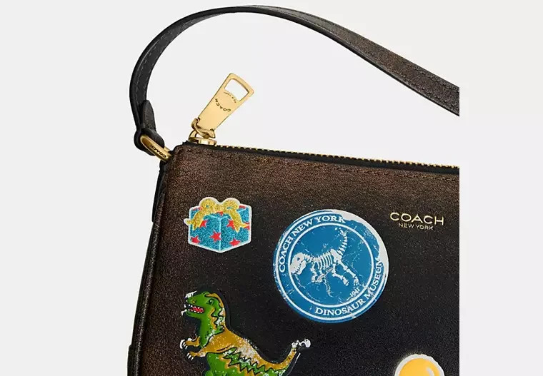 COACH Rexy 10th Birthday Plaza Bag 18 In Loved Leather With Sticker Print, CEG45 gallery