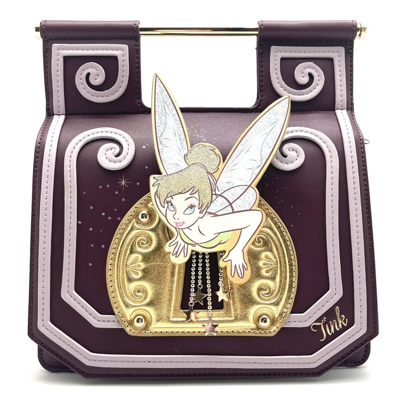 Danielle Nicole Disney Tinker Bell Keyhole Pixie Dust Crossbody Purse