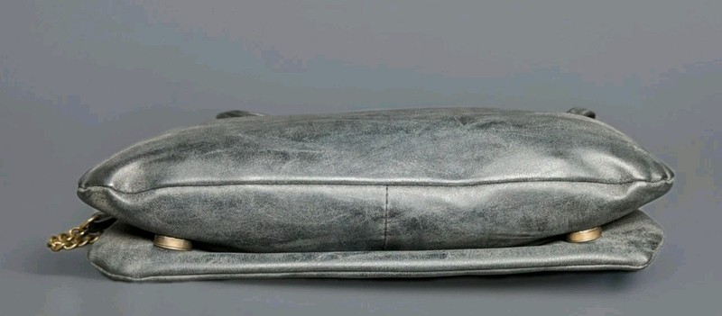 GORGEOUS MISSIMO MARBLED BLACK AND GRAY CROSSBODY BAG W/CC SLOTS AND POCKETS gallery
