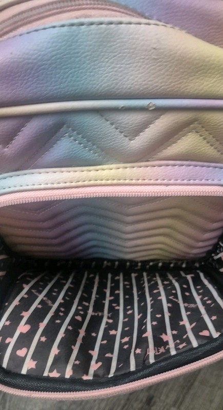 BETSEY JOHNSON Bag Dakota Small Backpack - Rainbow Ombré gallery