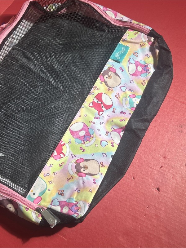 Squishmallows Original Storage Bag Case Pink/Black gallery