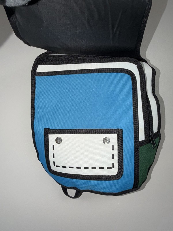 2D Cartoon-Style Backpack Anime gallery