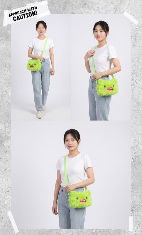Fuggler Shoulder Crossbody Bags Ugly Monster Fashion Handbags for Women Gifts gallery