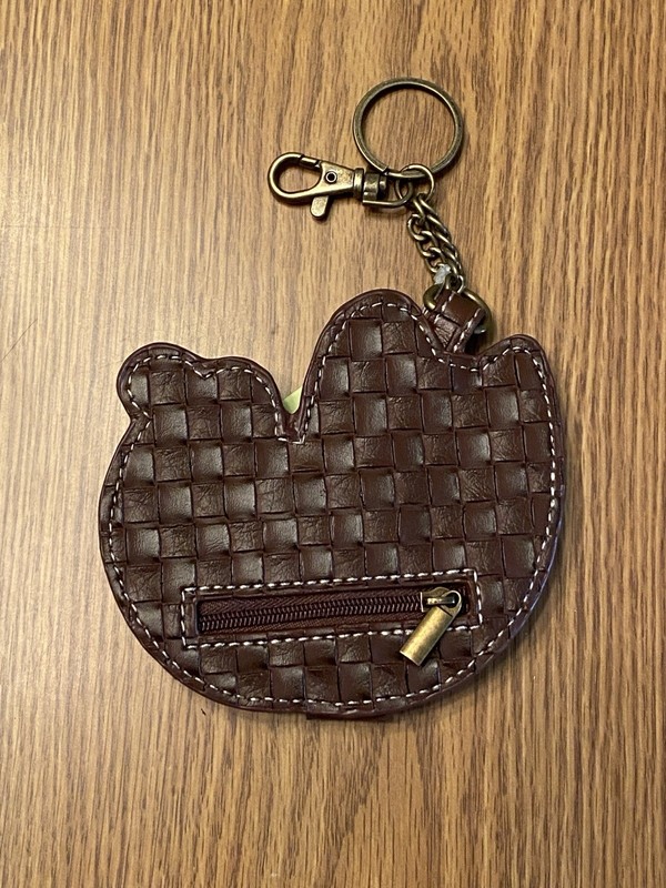 CHALA - CAT KEY FOBS - 6 CHOICES!! Coin Purse on the Back - NEW ORANGE TABBY! gallery
