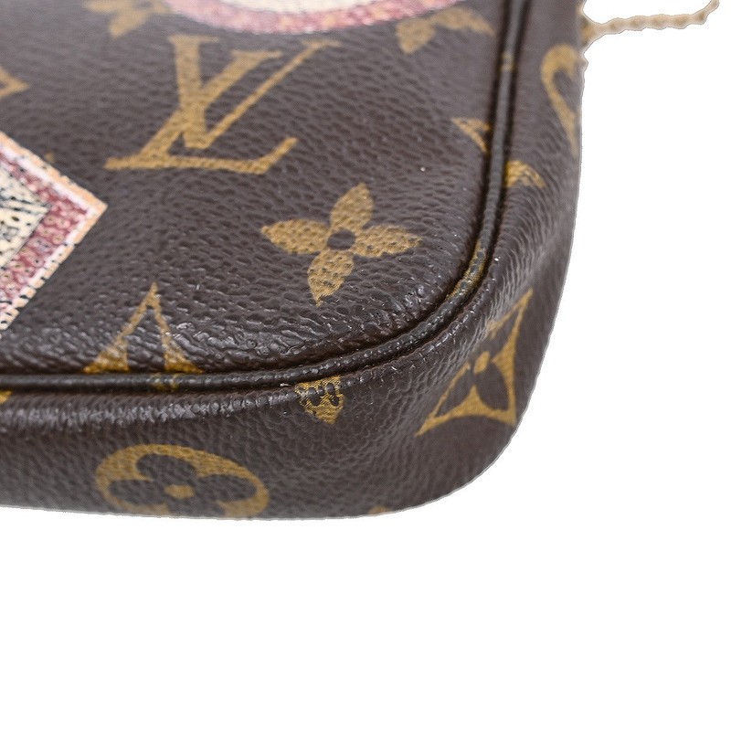 Best03 LOUIS VUITTON MONOGRAM PATCH POCHETTE ACCESSORY M95804 PL0089 YQ07658 gallery