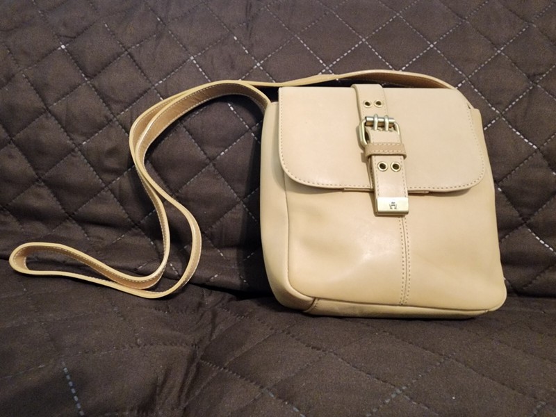 Beige Eitenne Aigner Shoulder Bag