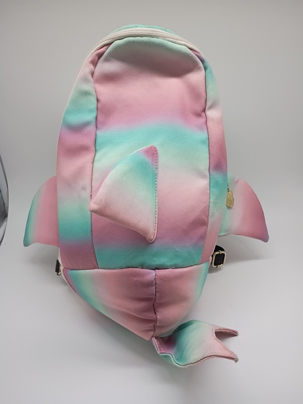 Love Betsey By Betsey Johnson Pastel Ombre Shark Backpack gallery