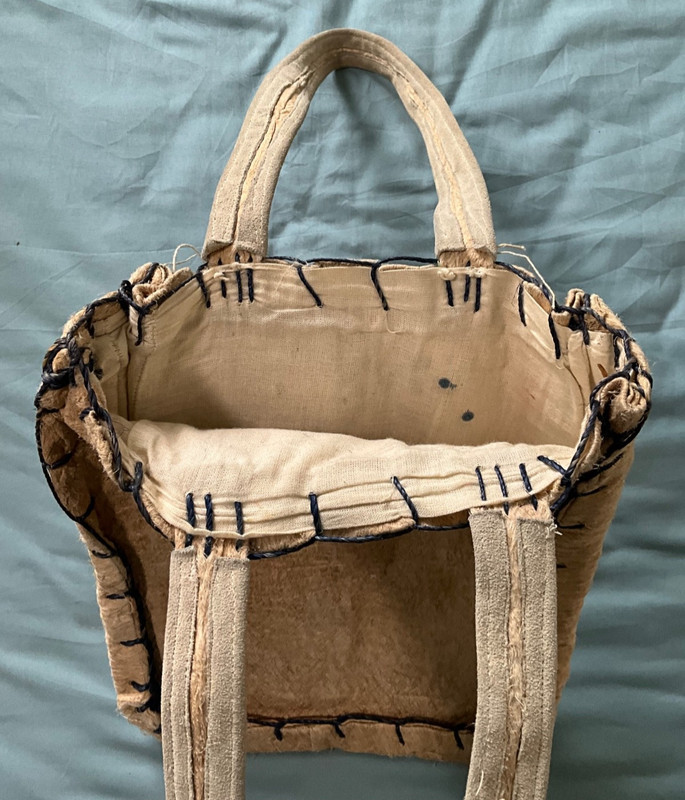 VINTAGE HAND MADE BAG NATIVE DESIGN SHOULDER BAG PURSE 13 X 8 INCHES gallery
