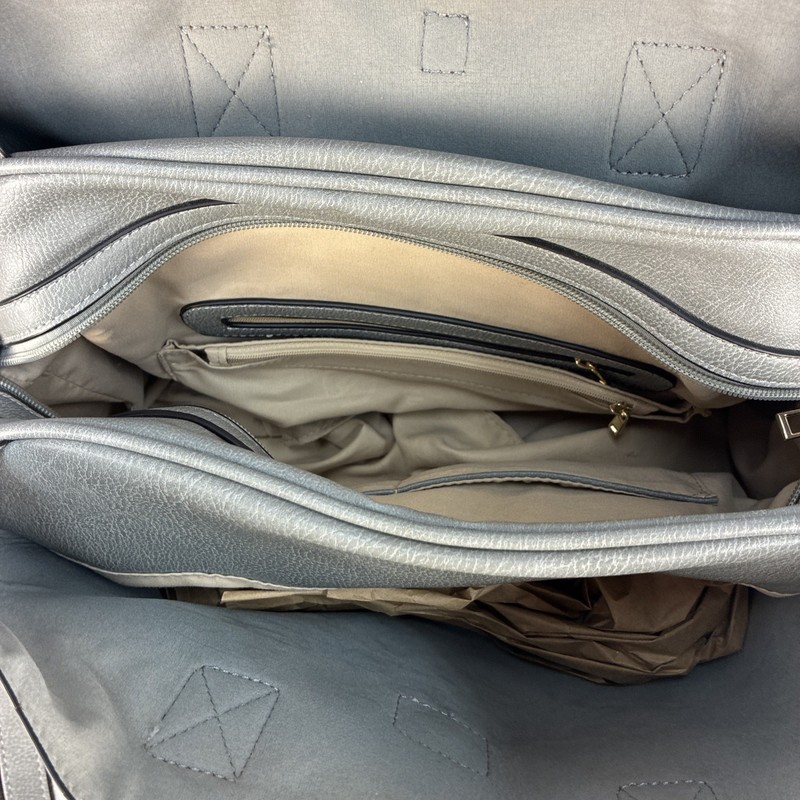 Mellow World Gray Jasmine Convertible Satchel NWOT gallery