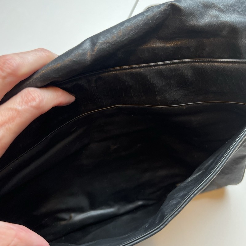 Tandem Bags of California Handbag Womens Black Faux Leather Crossbody Purse gallery