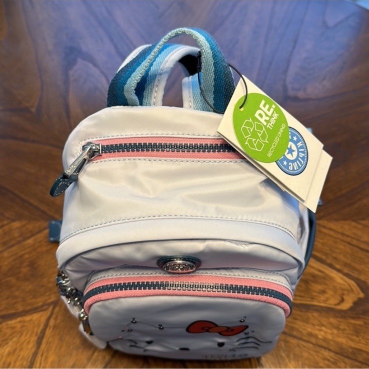 Kipling X Sanrio Hello Kitty Fun Print Delia Mini Backpack USA gallery