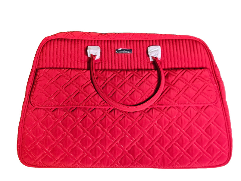Vera Bradley Tango Red Pattern Grand Traveler Bag