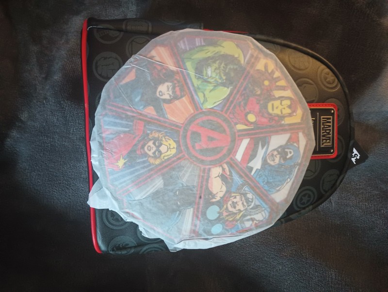 Loungefly Marvel Avengers 60th Anniversary Glow in The Dark Mini-Backpack NWT