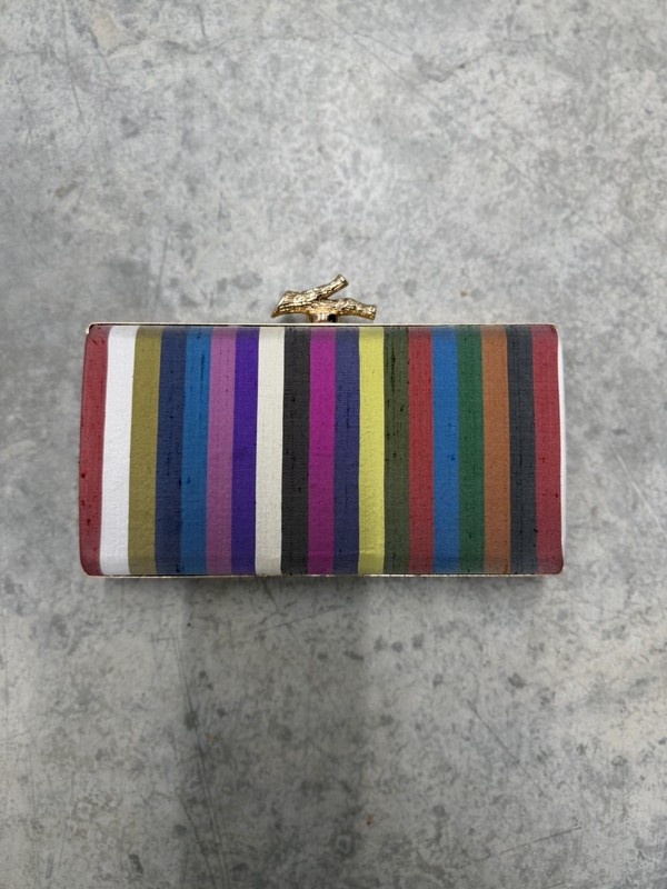 Multi Colored Designer Garland Bag for Women Clutch Purse gallery