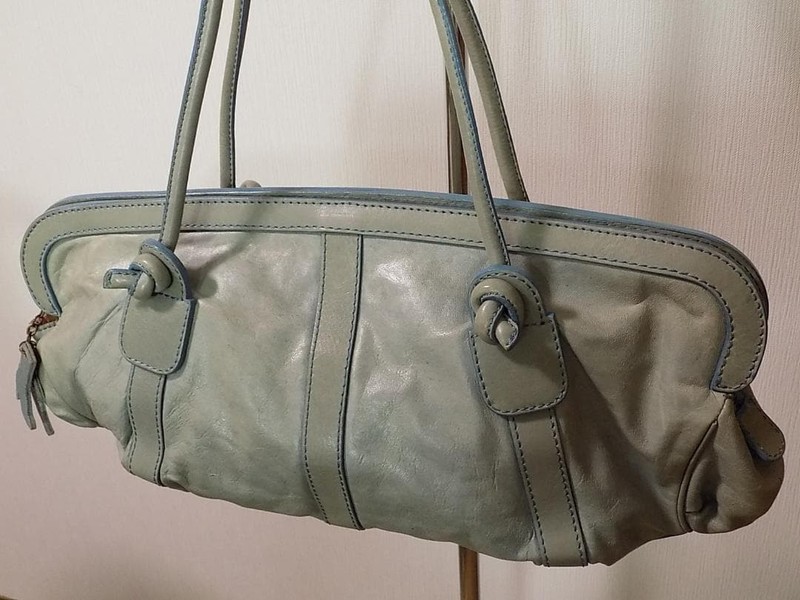 Sissi Rossi Horizontal Shoulder Bag Purse Handbag Leather NWOT Shipping From JPN