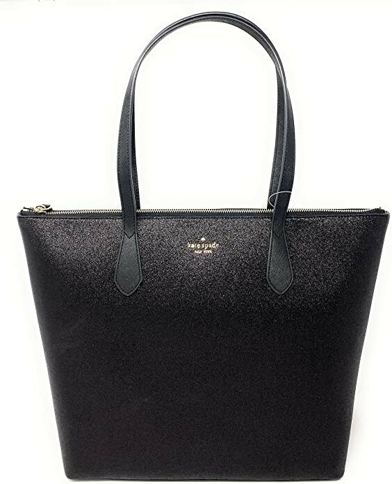 Kate Spade Joeley Glitter Tote Purse With Wallet