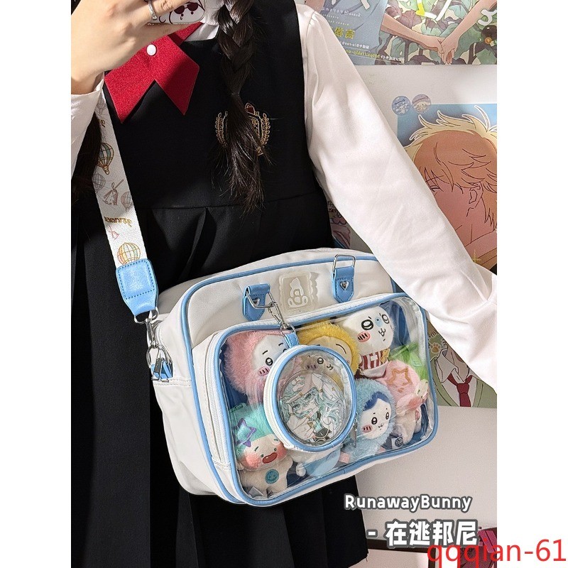 Anime Single-Shoulder Crossbody Bag Handheld Student Large Capacity Ita Bag gallery